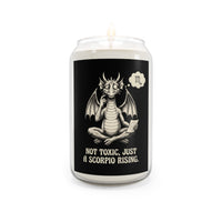 'Not Toxic, Just a Scorpio Rising' Scented Soy Candle 13.75oz