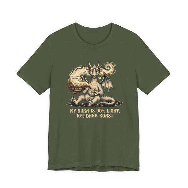 My Aura is 90% Light, 10% Dark Roast T-Shirt