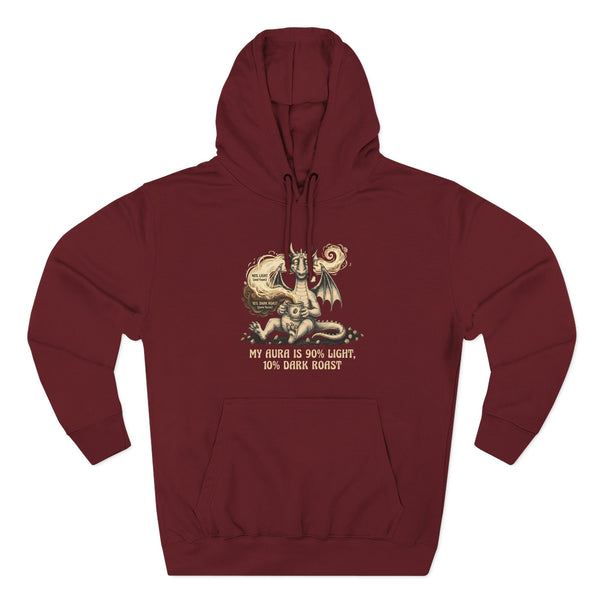 "My Aura Is 90% Light, 10% Dark Roast" Hoodie