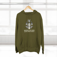 "Meditation Is Just Waiting For The Coffee To Kick In" Hoodie