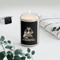 'My Dog Reincarnated as a Professional Beggar' Scented Soy Candle — 13.75 oz