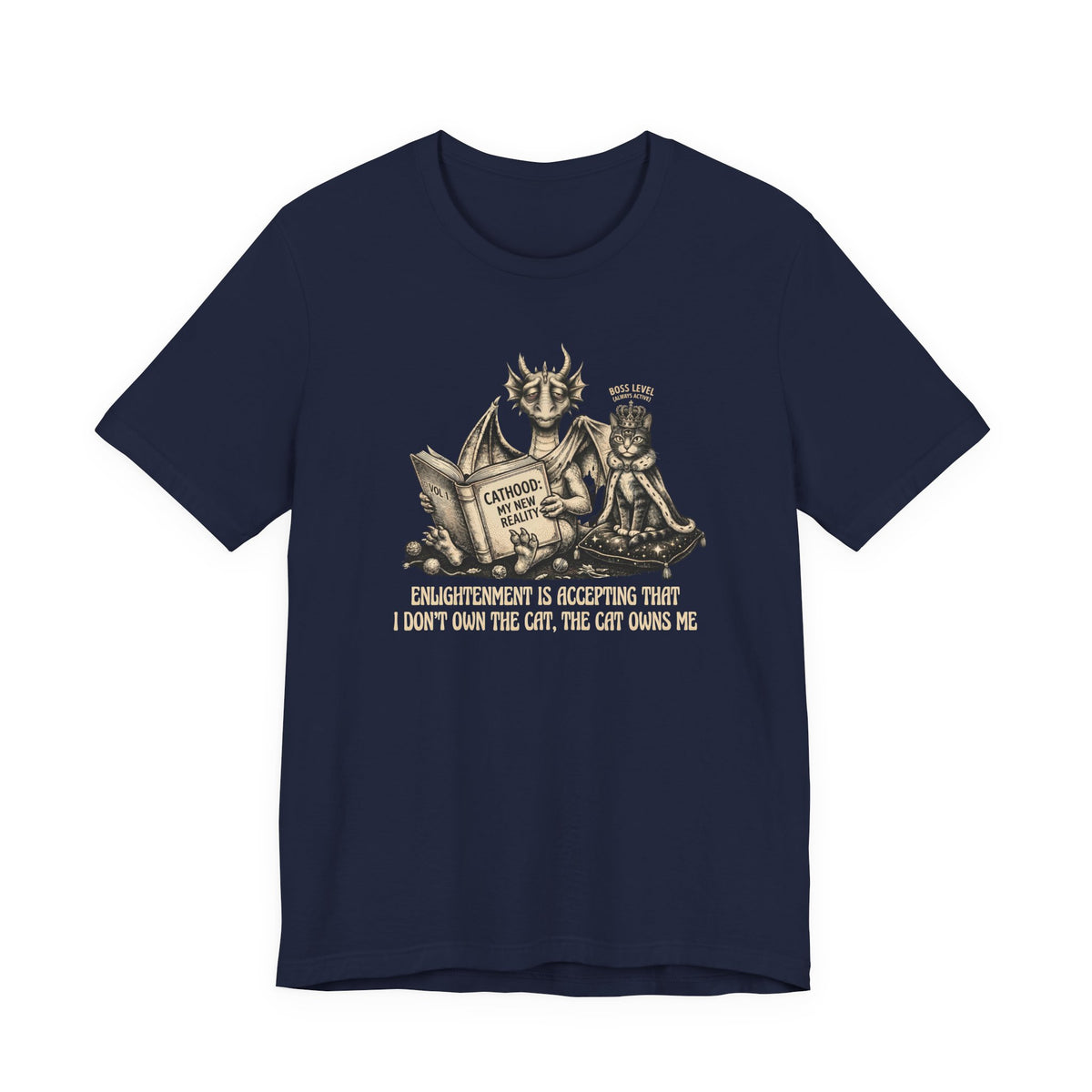 “My Cat's Third Eye is Open but Only to Judge Me”  T-Shirt