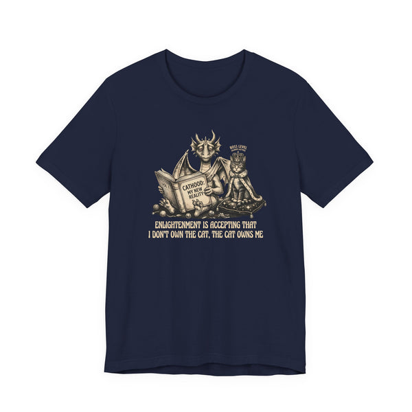 “My Cat's Third Eye is Open but Only to Judge Me”  T-Shirt