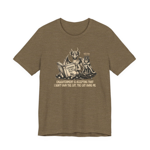 “My Cat's Third Eye is Open but Only to Judge Me”  T-Shirt