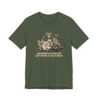 “My Cat's Third Eye is Open but Only to Judge Me”  T-Shirt