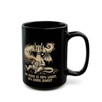 "My Aura Is 90% Light, 10% Dark Roast" Mug