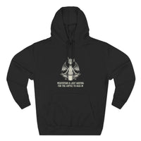 "Meditation Is Just Waiting For The Coffee To Kick In" Hoodie