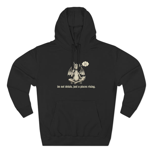 'I'm not delulu, just a Pisces Rising' Hoodie