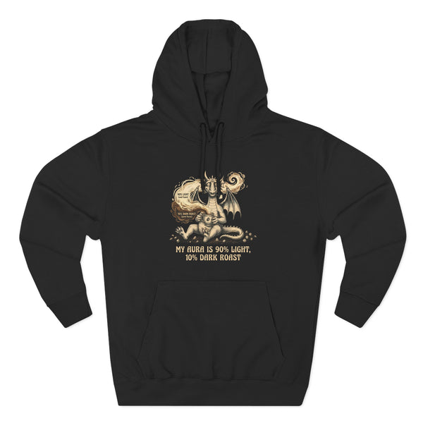"My Aura Is 90% Light, 10% Dark Roast" Hoodie
