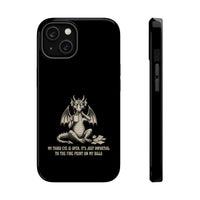 “My Third Eye Is Open, It’s Just Impaired to the Fine Print on My Bills” Phone Case