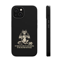 “My Third Eye Is Open, It’s Just Impaired to the Fine Print on My Bills” Phone Case