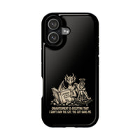 "My Cat's Third Eye Is Open But Only To Judge Me" Phone Case