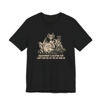 “My Cat's Third Eye is Open but Only to Judge Me”  T-Shirt