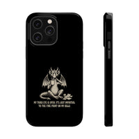 “My Third Eye Is Open, It’s Just Impaired to the Fine Print on My Bills” Phone Case