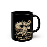 "My Aura Is 90% Light, 10% Dark Roast" Mug