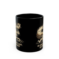 "My Aura Is 90% Light, 10% Dark Roast" Mug
