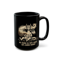 "My Aura Is 90% Light, 10% Dark Roast" Mug